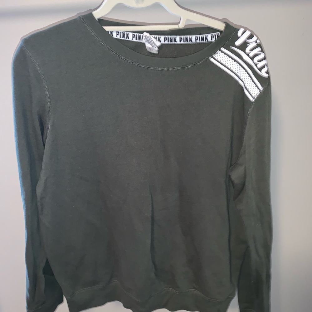 PINK crew neck pullover